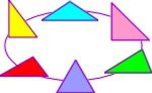 Dreiecke Einteilung