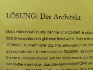 Fremdwörter - Knobelei: Architekt