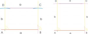 Rechteck/Quadrat konstruieren, Gesamtset
