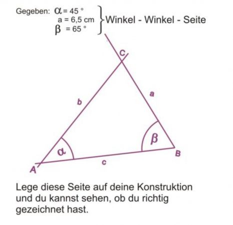 Dreiecke konstruieren - Gesamtset
