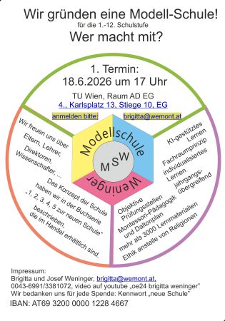 Zur neuen Schule: Einladung